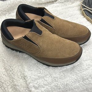 New Balance Men's Tan Slip-On Shoes